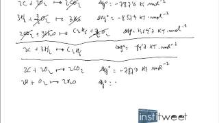 ejercicio resuelto calculo de entalpia del etano y eteno [upl. by Demetris]