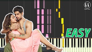 Humdard  Ek Villain 2014  EASY Piano Tutorial [upl. by Liz946]