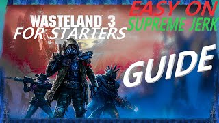 Wasteland 3 PARTY COMPOSITION CHARACTER BUILD GUIDE [upl. by Inaej]