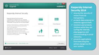 How to migrate from Kaspersky AntiVirus 2014 to Kaspersky Internet Security 2014 [upl. by Gunilla936]