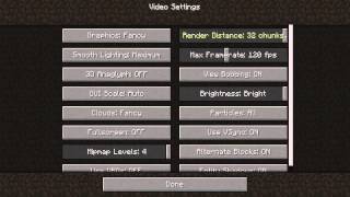 How to increase View Distance in Minecraft [upl. by Ellehcer746]