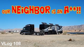 RV LIFE NEIGHBOR A REAL A WE did NOT Expect this HDT BIG Rig Travel RV Lifestyle Fulltime RV [upl. by Nylaras]