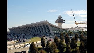 Airport ReviewTour Washington Dulles IAD USA Airport [upl. by Chita]