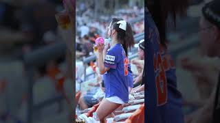 엄청 올나간 스타킹이 증명하는 우수한 치어리더의 열일 우수한 치어리더 240825 직캠2 중Woo Suhan Cheerleader 240825 Fancam2 Shorts [upl. by Rivers]