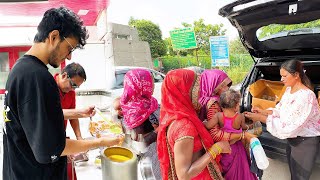 Cooking Food And Distributing On Road Side [upl. by Amity889]