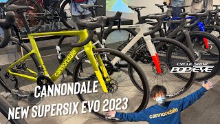 cannondale 2023 new SuperSix EVO Standard Mod Complete Model 202324 いよいよデリバリースタート！！ [upl. by Atiuqer119]