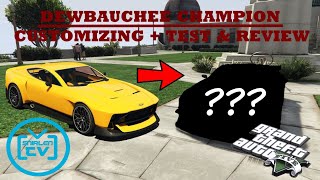 GTA V Online  Halloween Week 23  Dewbauchee Champion Customizing  Test amp Review [upl. by Saoj282]