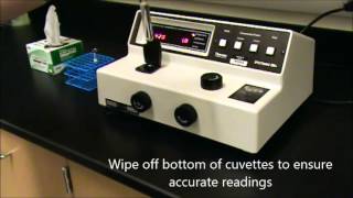 How To Use A Spectrophotometer [upl. by Clovis]