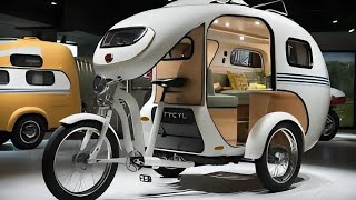 quot2025 Tricycle Camper The Ultimate EcoFriendly Micro Camper Adventurequot [upl. by Bledsoe]