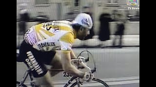 Hennie Kuiper wint Milan  San Remo 1985 [upl. by Anyg305]