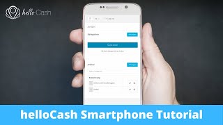 Erste Schritte in deiner mobilen helloCash Kasse Smartphone Tutorial [upl. by Ealasaid600]