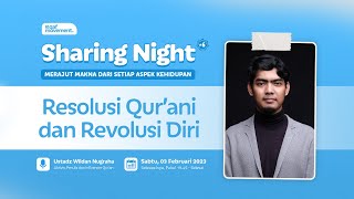 Sharing Night 6  Resolusi Qurani dan Revolusi Diri [upl. by Chavaree]