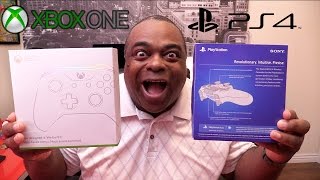 XBOX ONE Custom Controller amp PS4 Controller UNBOXING [upl. by Rubio18]