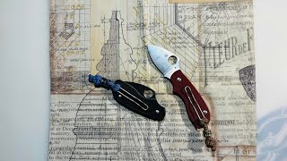 Spyderco Sqeak  Heinnie Haynes🕷️🔴 M398  konform für das neue Waffengesetz [upl. by Eiramanit]