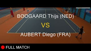 BOOGAARD Thijs NED VS AUBERT Diego FRA  Open Super 12 Auray 2020 [upl. by Hube]