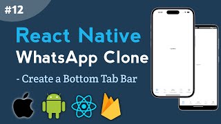 Creating a Bottom Tab Bar in React Native [upl. by Amisoc525]