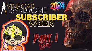 Vinegar Syndrome Subscriber Week 2024 Day 1 Fun [upl. by Ahsinar]