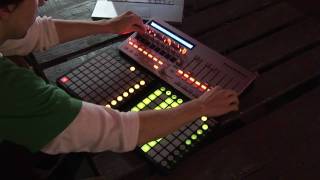 Novation  ZeRO SL MkII and Launchpad [upl. by Dyob]