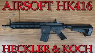 quotAIRSOFT HK 416 von HECKLER amp KOCHquot Vorstellung [upl. by Arabela]