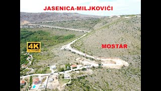 Mostar Rekonstrukcija ceste uz Vardu I radovi i promet istovremeno [upl. by Kcinom351]