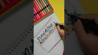 Diary Ideas  How To Fill a Diary  Journal Ideas  Bullet journal page Ideas shorts [upl. by Glennon]