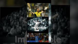 Impossible ❓ cricket viratkohli trendingshorts cricketlover [upl. by Ynamrej]