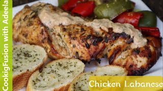 Lebanese ChickenJuicy ChickenChicken Lebanese Easy to CookCookingfusion with Adeela [upl. by Jumbala]