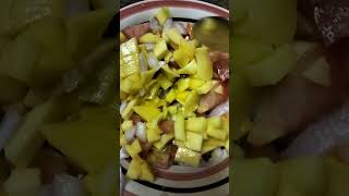 ENSALADANG MANGGA AT PRITONG TILAPIA [upl. by Gloriane]