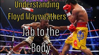 Understanding Floyd Mayweathers jab to the body boxing floydmayweather [upl. by Plerre]