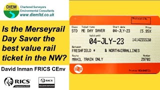 Is the Merseyrail Day Saver the best value rail ticket in the North West [upl. by Amimej]