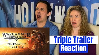 Warhammer 40k Triple Reaction Kill Team Space Marine Armouring and Horus Heresy [upl. by Toblat]