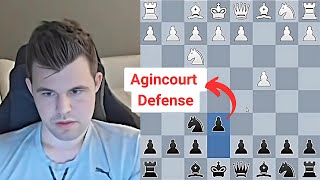 The Agincourt Defense Through the Eyes of Magnus Carlsen [upl. by Anasor]