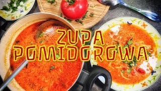 Zupa pomidorowa 🍅🍅  BŁYSKAWICZNY PRZEPIS [upl. by Ellehs]