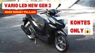 MODIF VARIO LED NEW GEN 2 BUDGET PELAJAR  Review Eps 73 [upl. by Barling263]