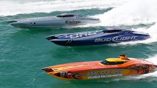 SUPER BOAT RACE  Offshore Powerboat World Championship 2018 [upl. by Eatnoled]