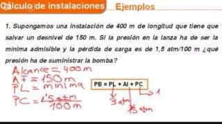 Oposiciones Bombero Cálculo de Instalaciones Hidráulicas [upl. by Sluiter]