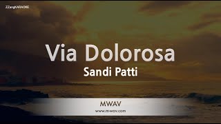 Sandi PattiVia Dolorosa Karaoke Version [upl. by Wetzel]