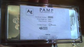 1 Kilo Pamp Suisse Silver [upl. by Koziel]