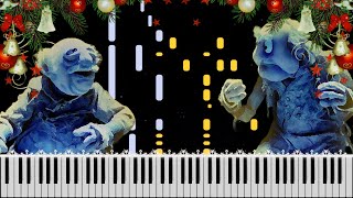 Muppet Christmas Carol  Marley and Marley Piano  PVisualiano [upl. by Naiditch]