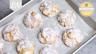 Christmas Amaretti Cookies Recipe  Williams Kitchen [upl. by Ativad]