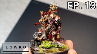 Painting the Warhammer 40k High Marshal Helbrecht with Lowko Ep 13 [upl. by Rici]