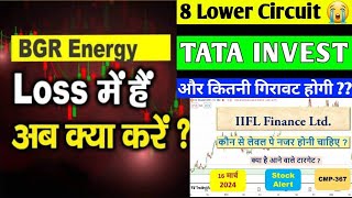 bgr energy share news  nbcc share reentry level  tata investment share news  iifl finance news [upl. by Ailemaj]