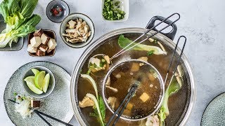 Recipe Asian hotpot  FOOBY [upl. by Marie736]