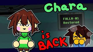 Frisk revives Chara from the dead  Undertale Animation [upl. by Inaluiak]