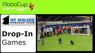 Robocup 2024  WFWolves Humanoid Soccer Competition Kid Size  DropIn Games Field Stream [upl. by Hendricks761]