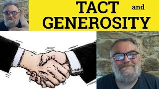 🔵 Tact and Generosity  How To Sound Polite  Being Polite in English  ESL British English [upl. by Onairotciv]