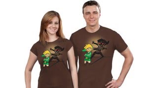 The Legend of Zelda Shirt Designs [upl. by Ahtelrac554]