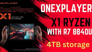 OnexPlayer X1 Ryzen Edition ryzen tabs gamingtablet oneplayer 4tb [upl. by Wilsey662]