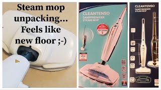 Leifheit steam mop unboxing amp demo  suitable for all floors amp carpets  link in the description [upl. by Oap124]