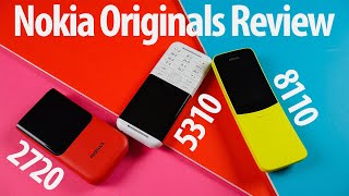 Why I love the Nokia Originals  5310 2720 flip and 8110 Review [upl. by Eiraminot]